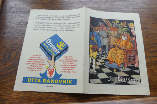 Jiříkův sen...reklamní pohádka Otta Rakovník