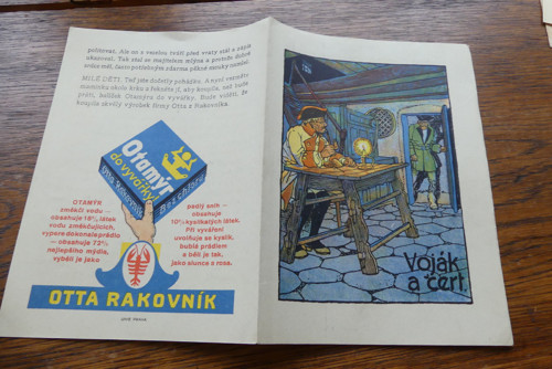 Voják a čert...reklamní pohádka Otta Rakovník
