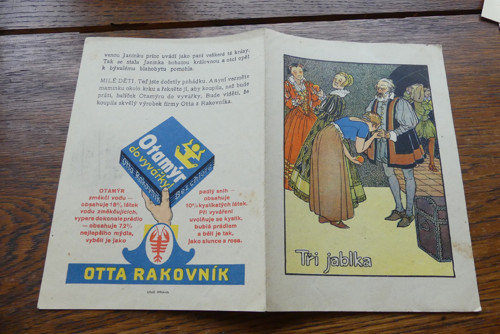 Tři jablka...reklamní pohádka Otta Rakovník