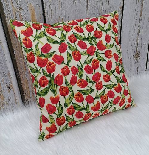 Obliečky (Tulipán - krémový podklad)