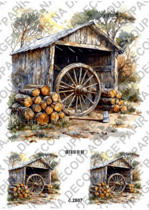 Rýžový papír A4 - KB2807 — foto 1