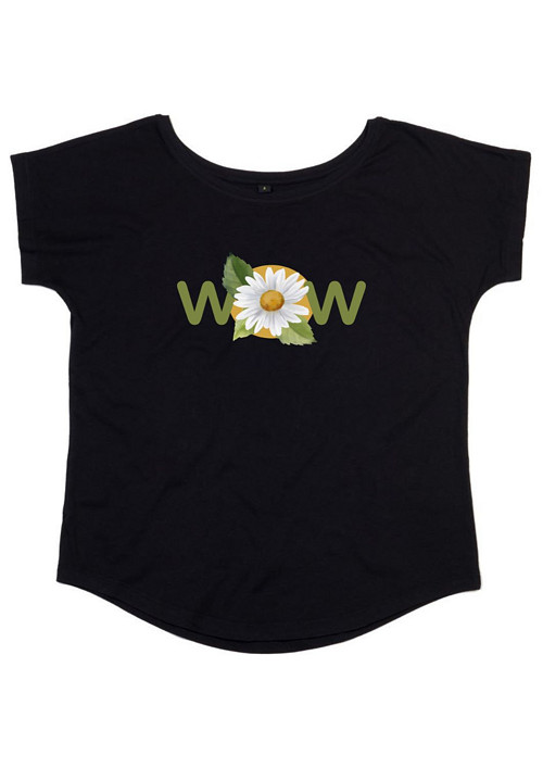 Bio dámské tričko "Wow & Daisies" — foto 1