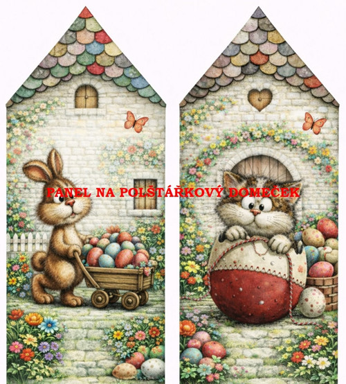 Bavlněný panel 47x52 cm