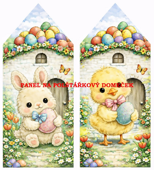 Bavlněný panel 47x52 cm