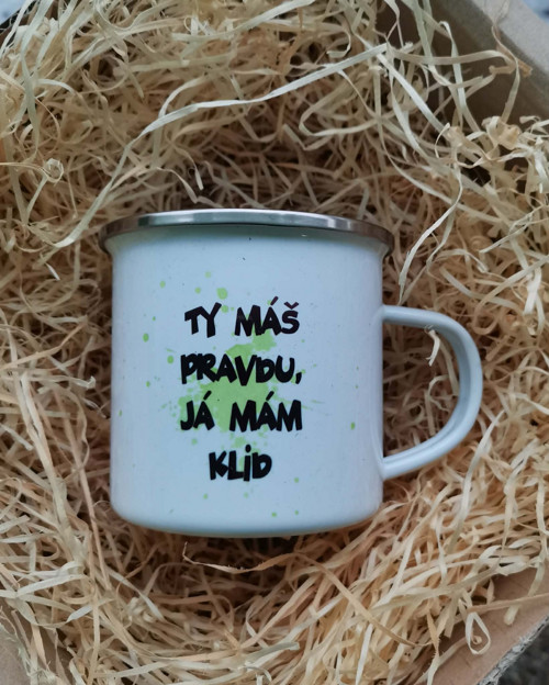 Plecháček. Ty máš pravdu, já mám klid.