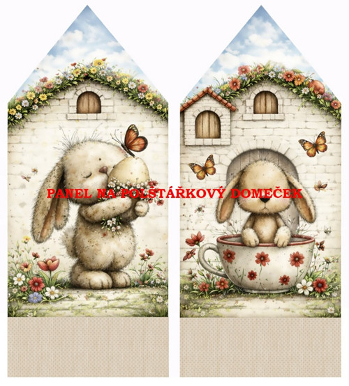 Bavlněný panel 47x52 cm