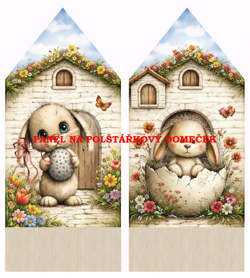 Bavlněný panel 47x52 cm