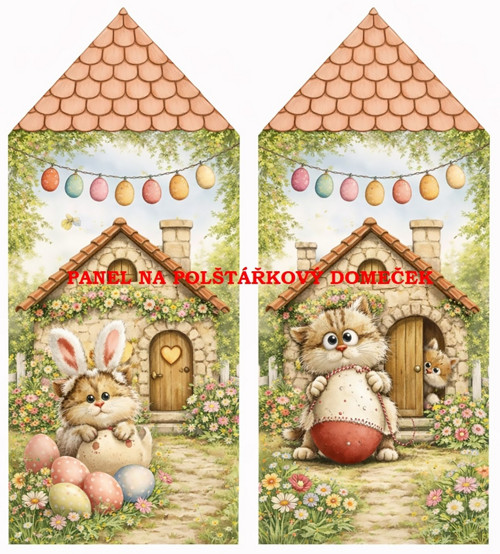 Bavlněný panel 47x52 cm