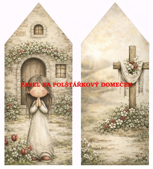 Bavlněný panel 47x52 cm — foto 1