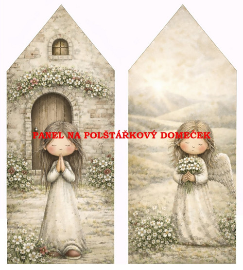 Bavlněný panel 47x52 cm — foto 1