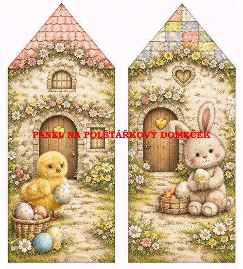 Bavlněný panel 47x52 cm