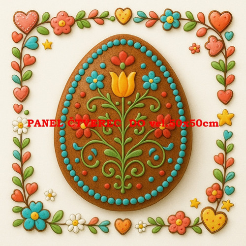Bavlněný panel 10x10 cm — foto 1
