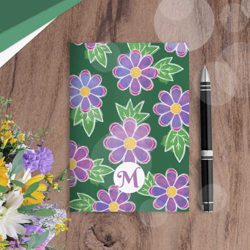 Slovníček floral watercolour 3 - kytky