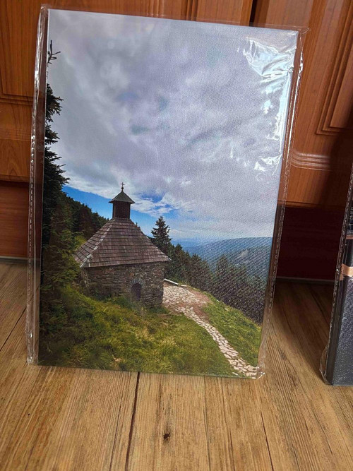 Pouze jediný originál- foto na plátně- dřevěný rám