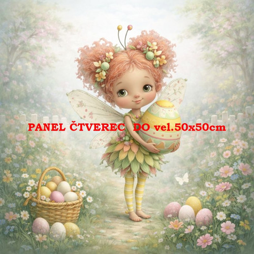Bavlněný panel 10x10 cm