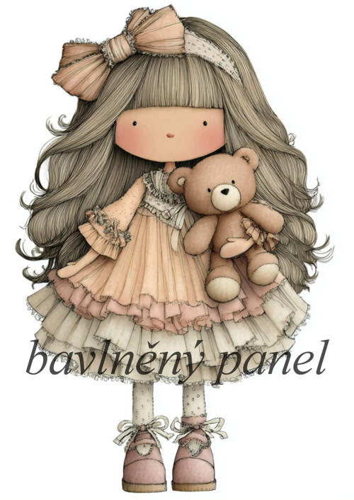 Bavlněný panel DM 305