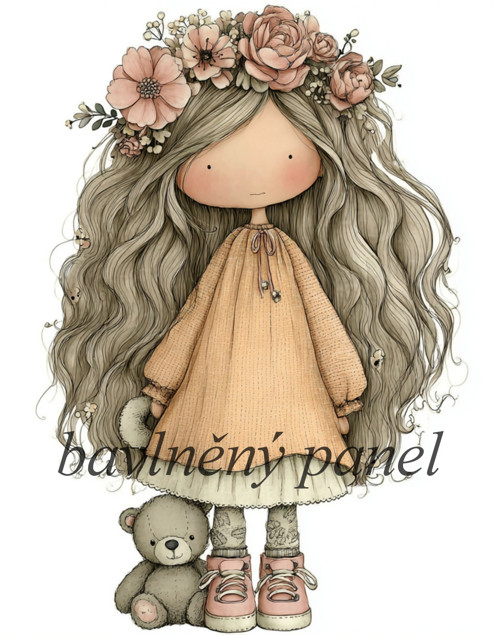 Bavlněný panel DM 307