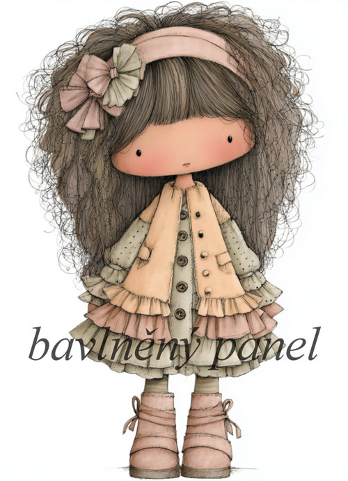 Bavlněný panel DM 324