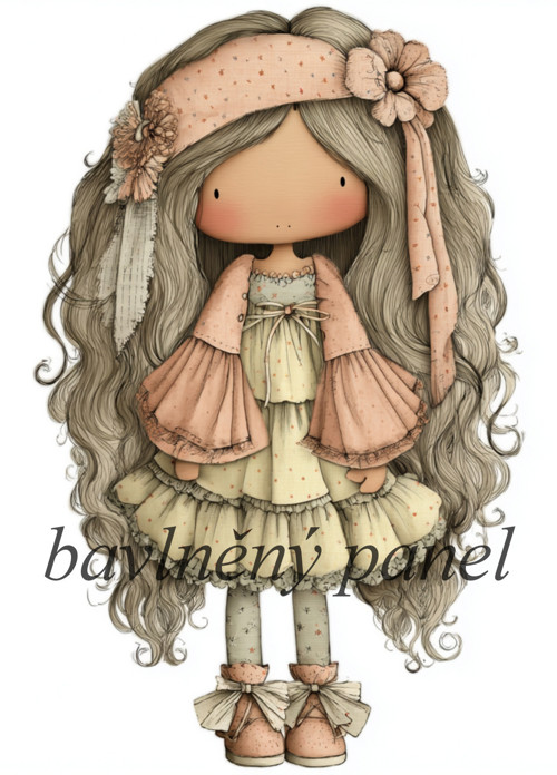 Bavlněný panel DM 326
