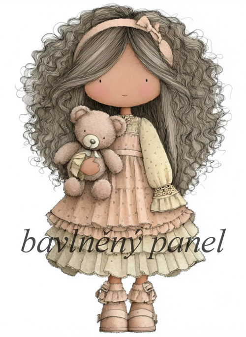 Bavlněný panel DM 327