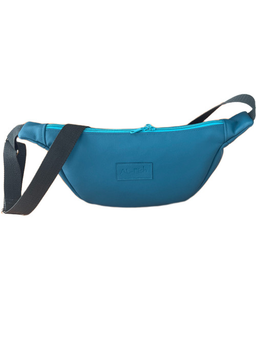FLOW crossbody ledvinka tyrkysová