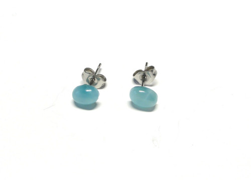 Larimar, oválek - chir.ocel — foto 1