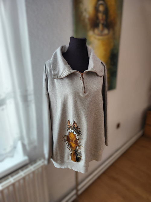 Leona, mikina, vel. XL - XXL (1478)