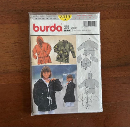 Střih Burda - parka — foto 1