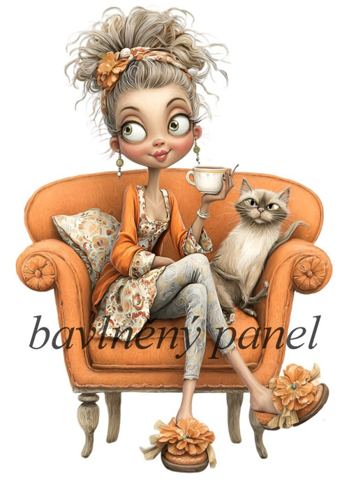 Bavlněný panel ZEN 156