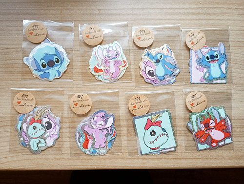 934 - Samolepky - Stitch