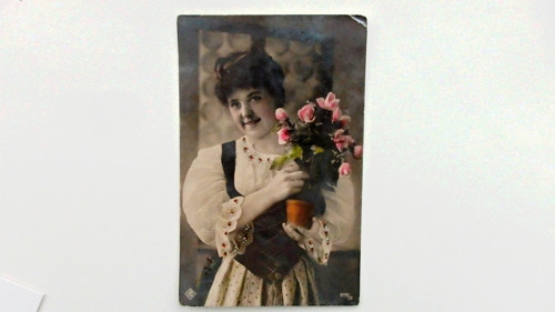 Dívka s kyticí