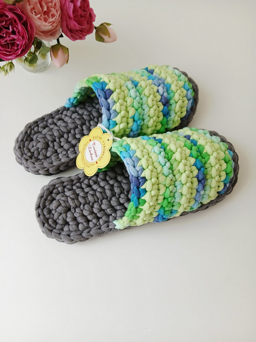 Elegantní bačkory pro domácí pohodu - vel. 42-43