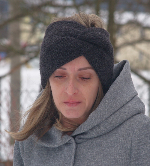 MAXI čelenka alpaka antracitová