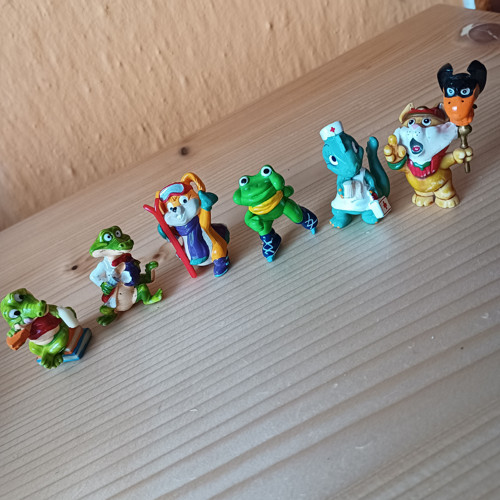 Zvířátka z kinder vajíček