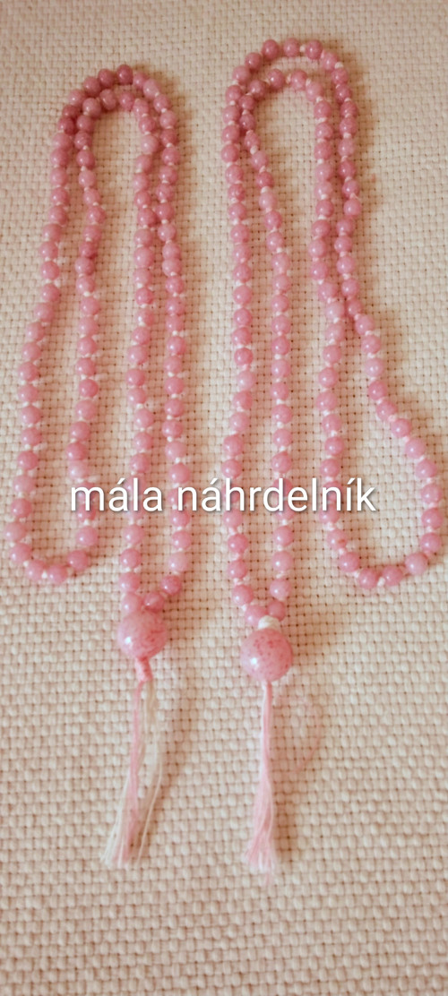 Mála velký náhrdelník meditační