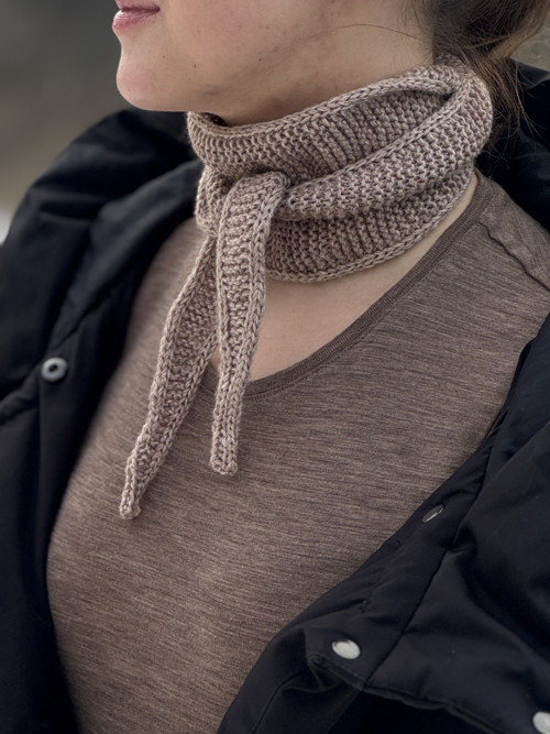 Pletený kašmírový šátek - Sophie scarf