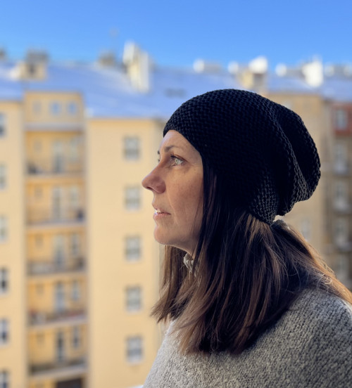 Přízová čepice č. 525 b — foto 1