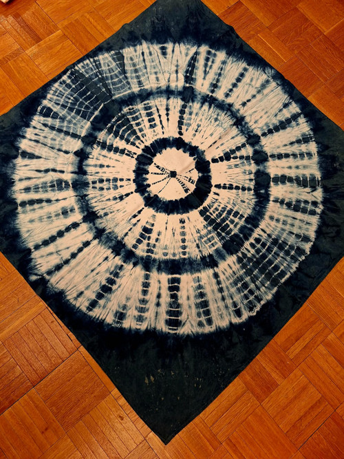 Hrubé Shibori Furoshiki z Japonska!