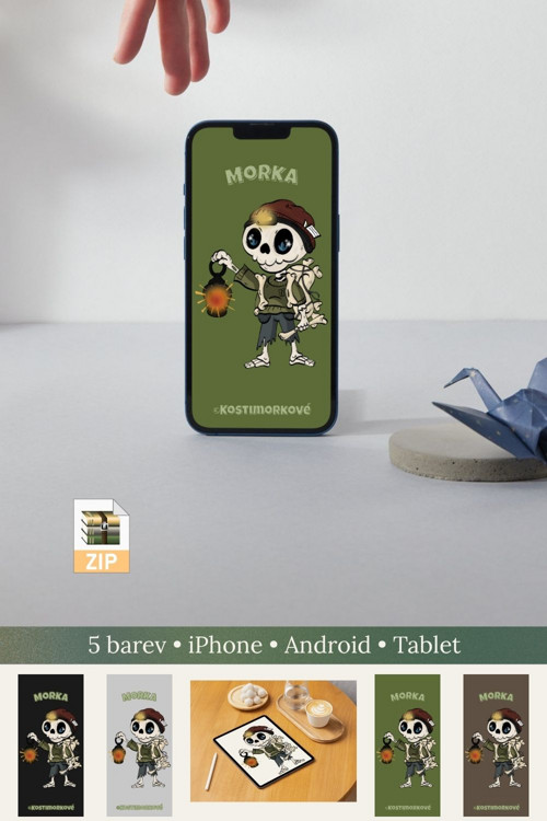 Tapetový Balíček S Morkou — foto 1