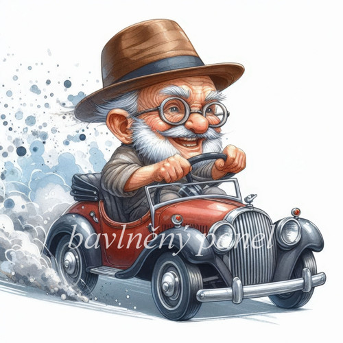 Bavlněný panel BABI 166