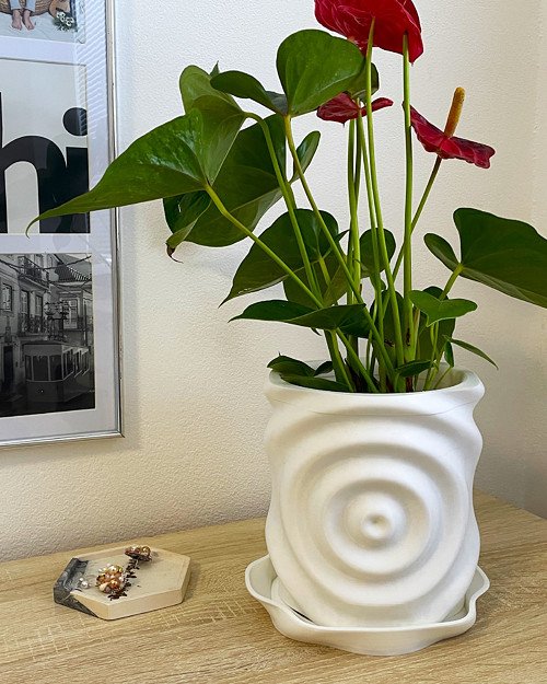 Obal na květináč WATER DROP PLANTER