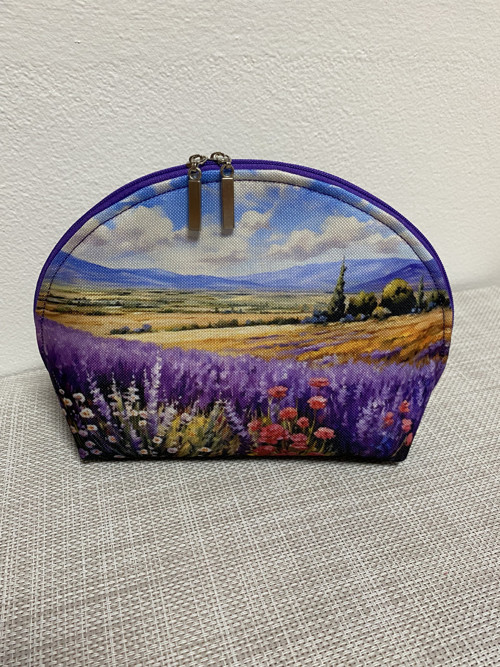 Kosmetická taštička - Levandulové pole
