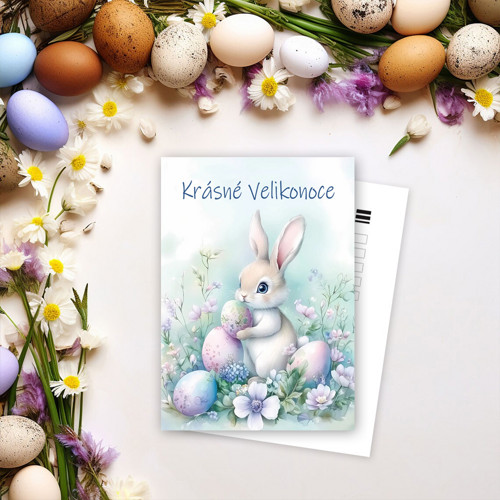 Krásné Velikonoce - pohlednice