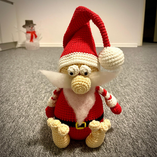 Háčkovaný Santa Claus