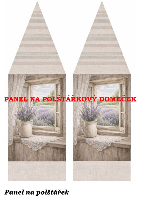 Bavlněný panel 48,5x67 cm
