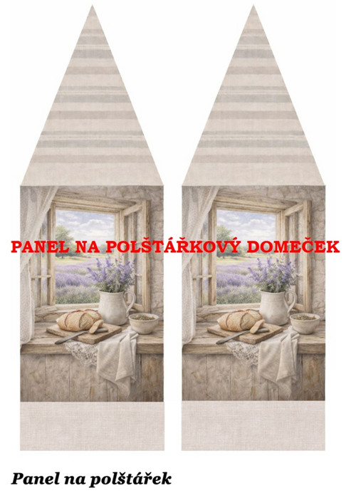 Bavlněný panel 48,5x67 cm