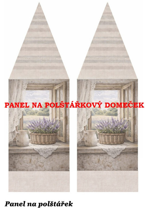 Bavlněný panel 48,5x67 cm