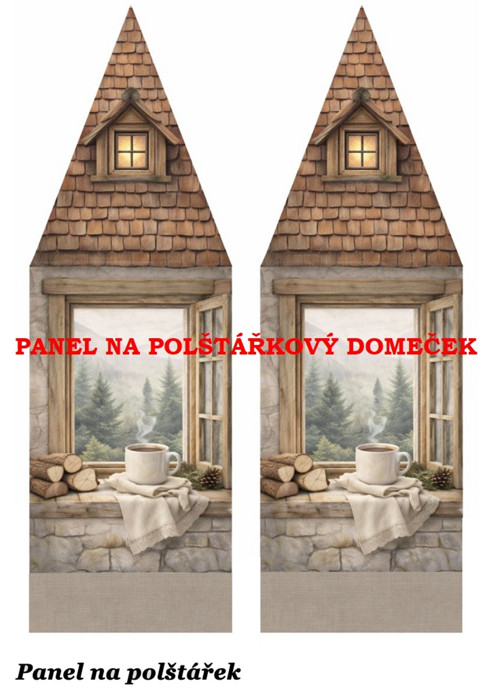 Bavlněný panel 48,5x67 cm — foto 1