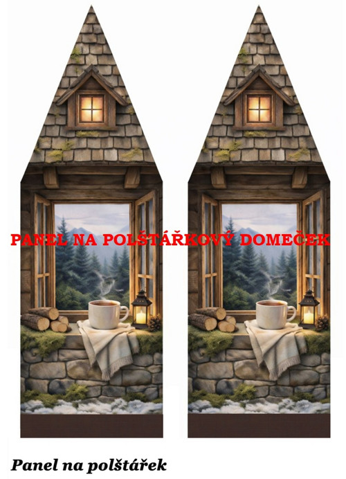 Bavlněný panel 48,5x67 cm — foto 1