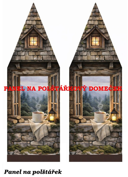 Bavlněný panel 48,5x67 cm — foto 1